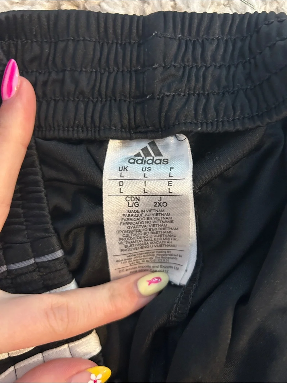 Adidas Athletic Shorts with White Trim (3 Pair Bundle)